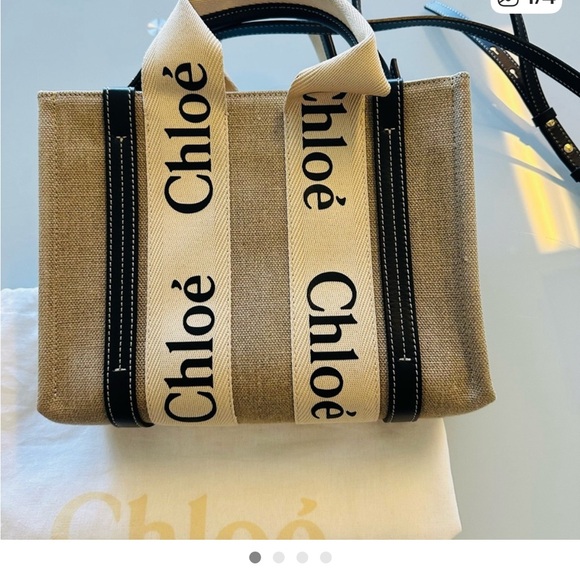 Chloe Handbags - Tan  CHLOE Canvas Tote Bag